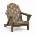 Holz Adirondackstuhl Braun 80 cm