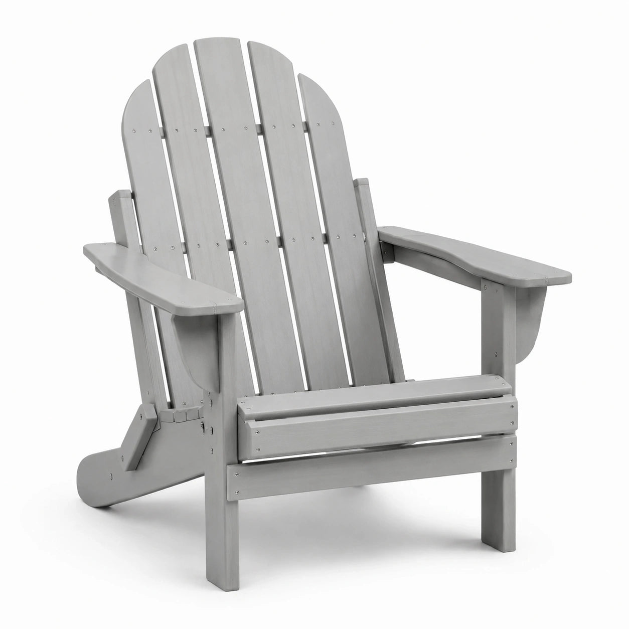 Adirondackstuhl Holz Grau 90x75x90 cm
