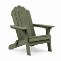 Adirondack Stuhl Kiefernholz Olivgrün 87x74x88 cm