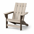 Adirondackstuhl aus Kunststoffholz Beige 90x75x89 cm