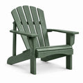 Grüner Adirondack Gartenstuhl aus Kiefernholz